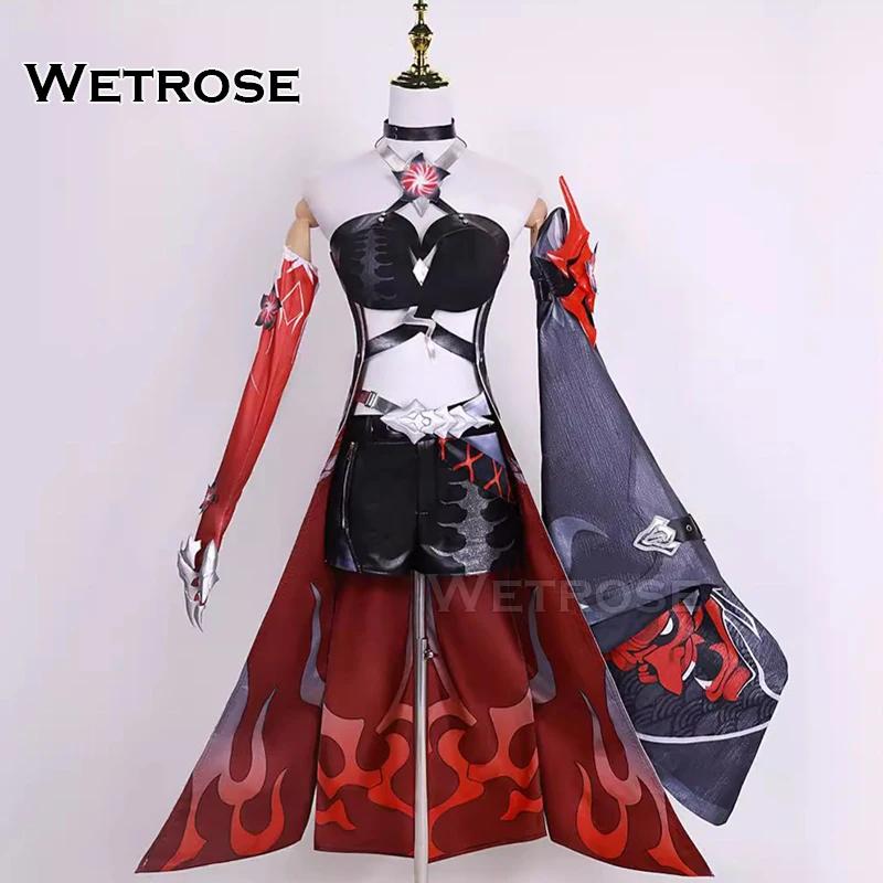 [Wetrose]  ɷ Acheron Red Ultimate Ult ? Galaxy Ranger ر: Ÿ ڽ ǻ  Cosplay Costume